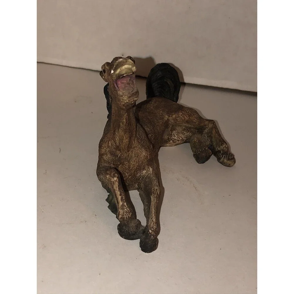 Vintage ARTMARK Horse Figurines Laying Standing Original Bucking Goofy Donkey